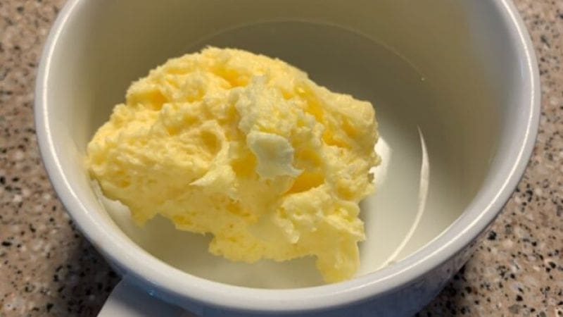 raw jersey milk cow butter